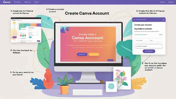 Tạo tài khoản Canva