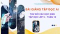 Bài giảng AI “Thư gửi các học sinh”