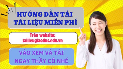 Hướng dẫn tải tài liệu miễn phí trên tailieuhiaoduc.edu.vn