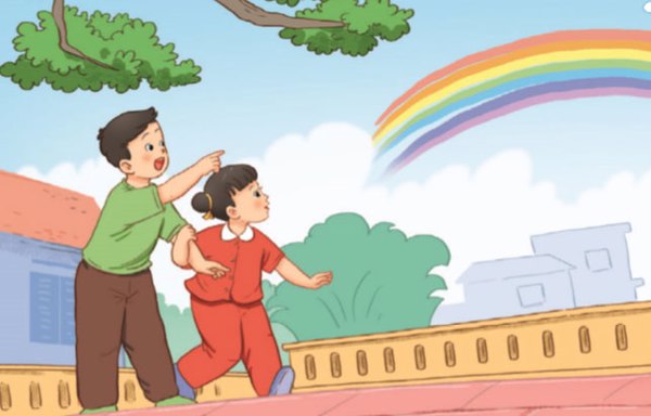 Niềm vui của Bi và Bống