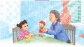 Bà cho cháu búp bê (tư liệu bài giảng Bb, Tiếng Việt 1 tuần 1)